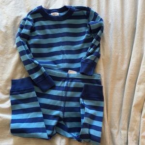 Hanna Anderson striped pjs sz 2T EUC